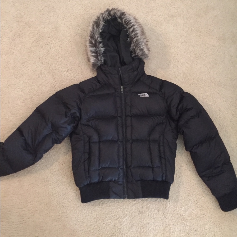 Women’s black North face Jacket medium